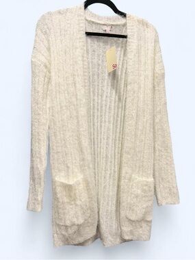 Kohl’s SO Cream Fuzzy Open Cardigan